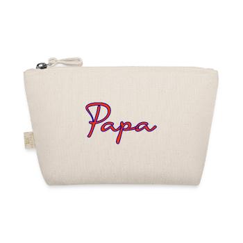 ALLES GUTE ZUM GEBURTSTAG, PAPA. PAPA. VATERTAG. VATER - Bio-Täschchen - Natur - Vorne