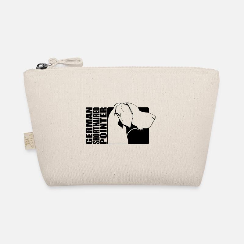 German Shorthaired Pointer Profile Dogs Wilsigns Organic Pouch
