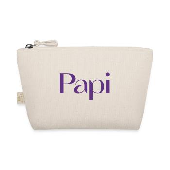 PAPY. FÊTE DES PÈRES. BONNE FÊTE PAPY. JE T'AIME. - Trousse biologique - nature - Devant