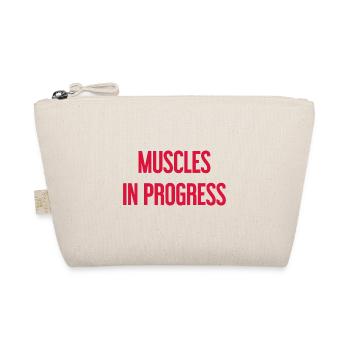 Muscles in Progress - Organic Pouch - nature - Front