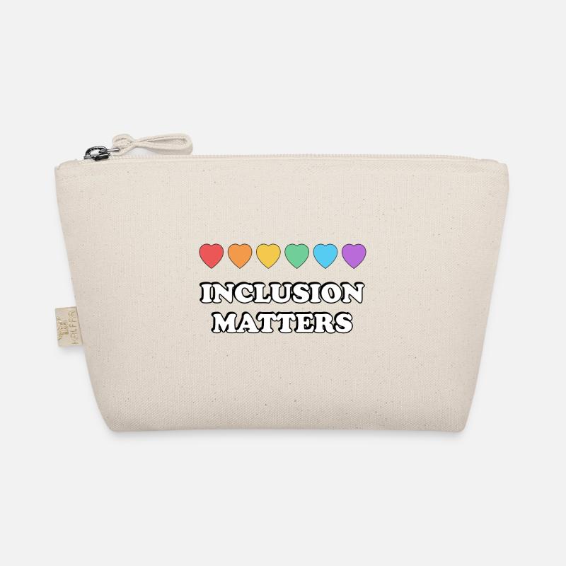 L’inclusion, c’est important Rainbow Hearts Trousse biologique