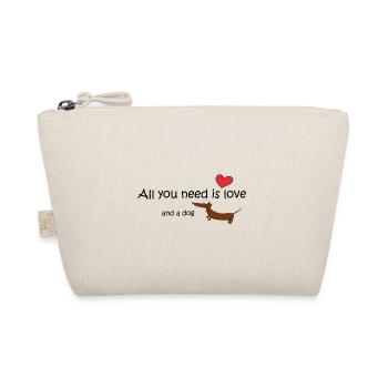Teckel comique mignon avec dicton - Trousse biologique - nature - Devant