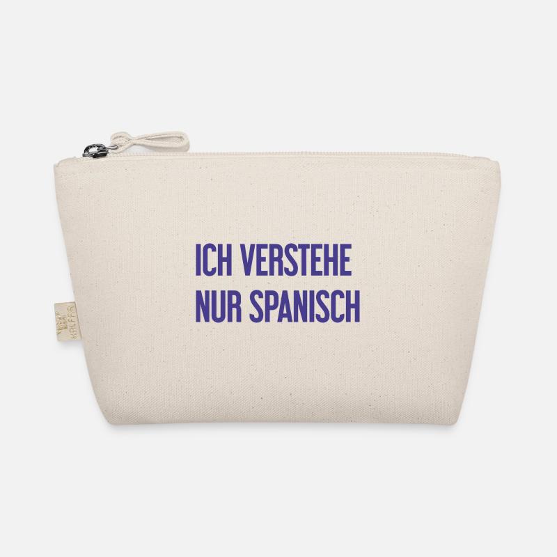 I only understand Spanish - Organic Pouch - nature