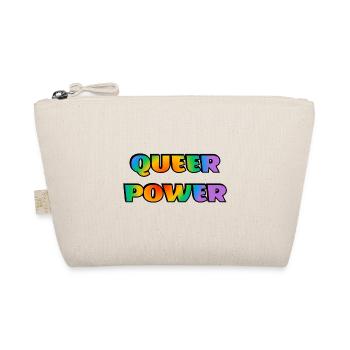 Queer Power - Organic Pouch - nature - Front