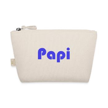 PAPY. FÊTE DES PÈRES. BONNE FÊTE PAPY. JE T'AIME. - Trousse biologique - nature - Devant