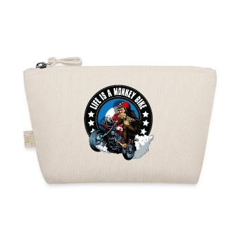 Monkey bike - Organic Pouch - nature - Front