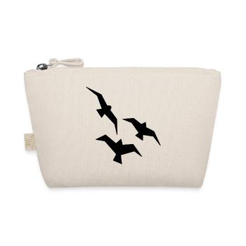 Birds Seagulls Flock of Birds - Organic Pouch - nature - Front
