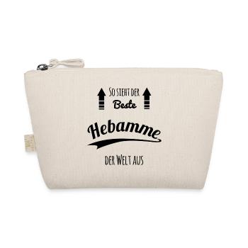 Hebamme - Bio-Täschchen - Natur - Vorne