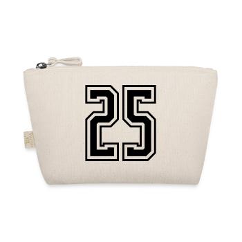 25 Number number - Organic Pouch - nature - Front