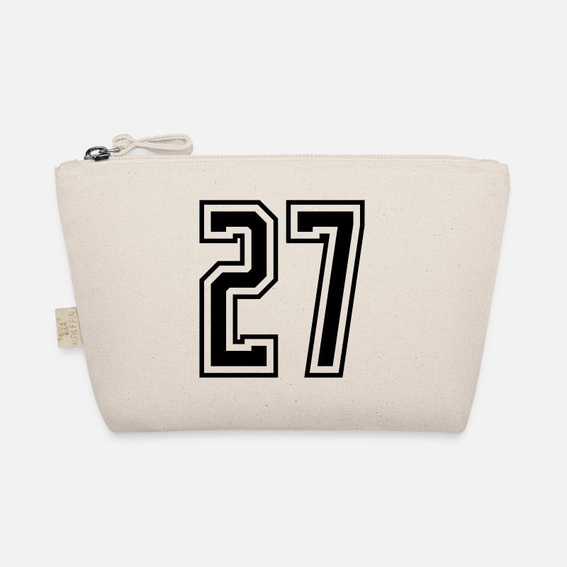 27 Zahl nummer Bio-Täschchen