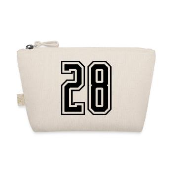 28 Number number - Organic Pouch - nature - Front