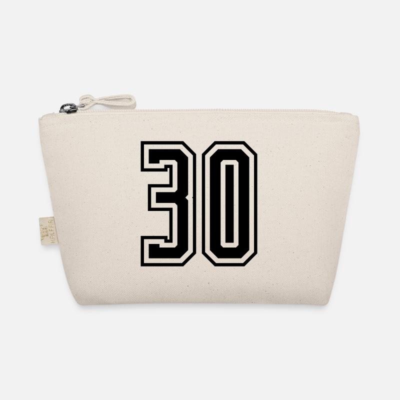 30 Number number Organic Pouch