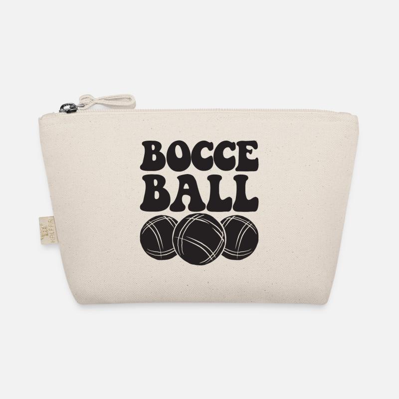 Bocce Quote Bocce Ball with Jack Bocci Game Bocce Organic Pouch