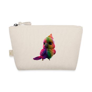 Rainbow Parrot - Organic Pouch - nature - Front