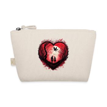 Valentine's Day | Mystic Valetine's-Heart - Organic Pouch - nature - Front