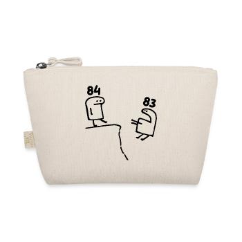 84 Years Old - 84th Birthday Fun 84 Year Old Gift - Organic Pouch - nature - Front