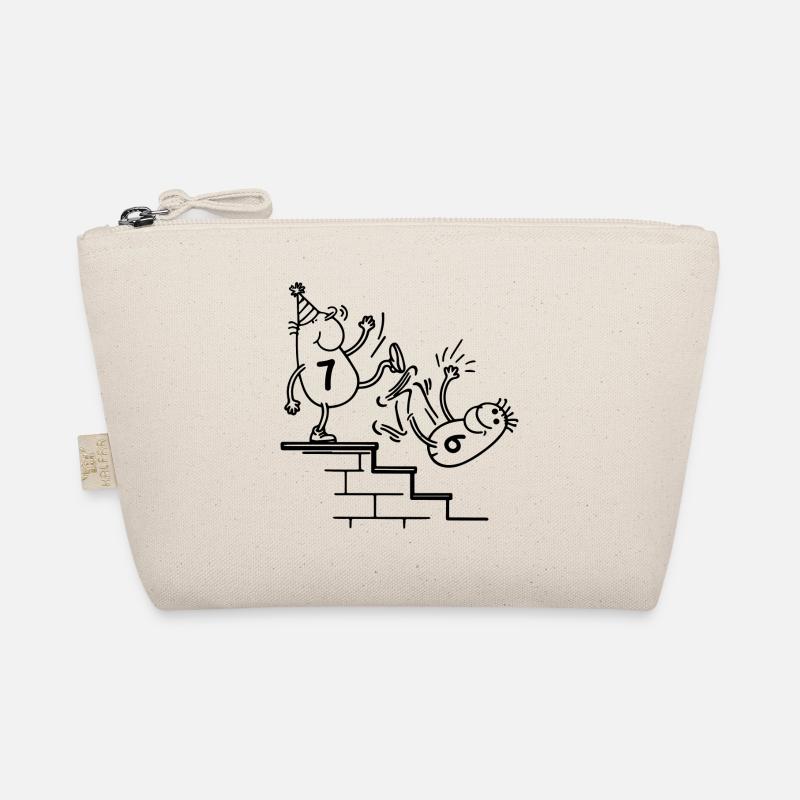 7th Birthday Party Funny For 7 Years Old Organic Pouch