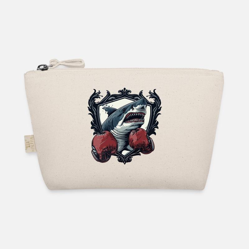 Shark Boxer MMA Logo Organic Pouch