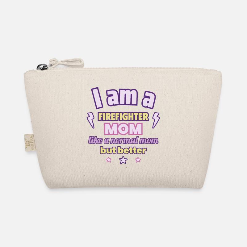 Mama Feuerwehrfrau, Muttertagsgeschenk Bio-Täschchen