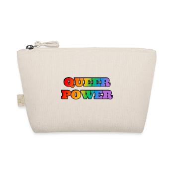 Queer Power - Organic Pouch - nature - Front