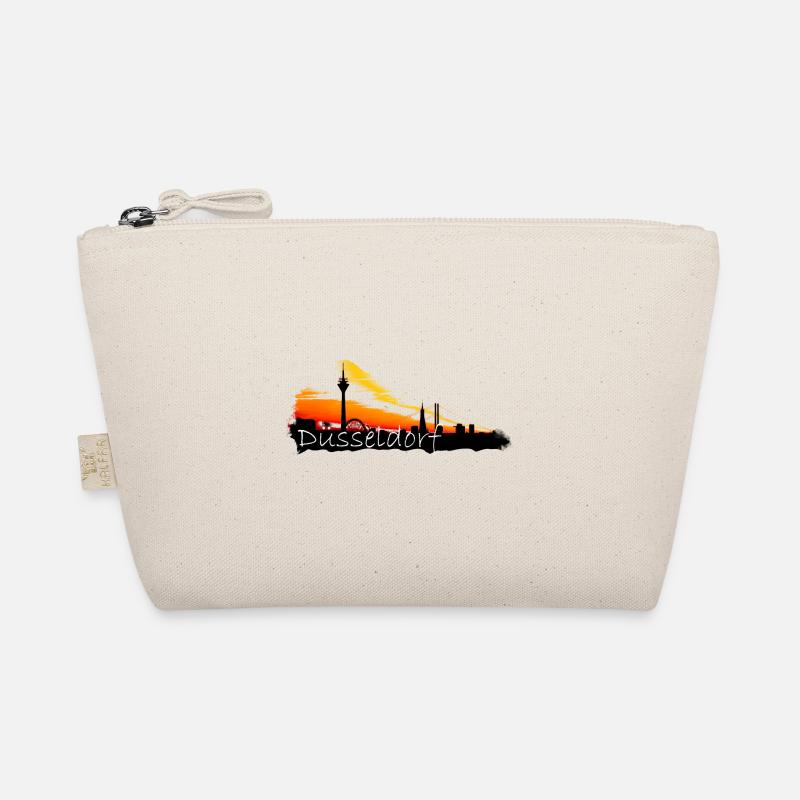 Düsseldorf Stadt Skyline - Bio-Täschchen - Natur