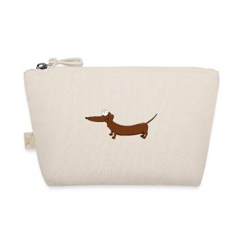 Drôle de teckel Dessin de bande dessinée - Trousse biologique - nature - Devant