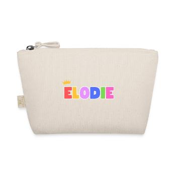 Elodie ! Personnalisable - Trousse biologique - nature - Devant