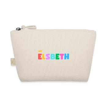Elsbeth! Customizable - Organic Pouch - nature - Front