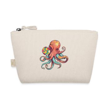 Pieuvre comique drôle avec sucette - Trousse biologique - nature - Devant