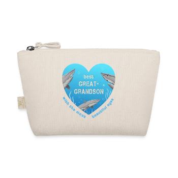 best great grandson - Organic Pouch - nature - Front
