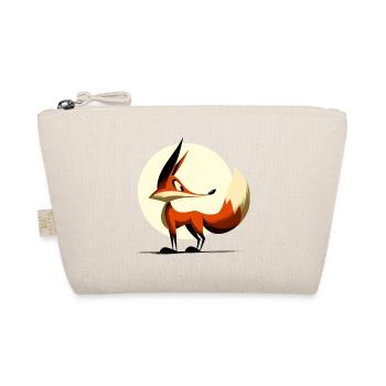 Frecher Fuchs - Bio-Täschchen - Natur - Vorne