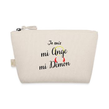 Je suis mi Ange mi Démon - Trousse biologique - nature - Devant