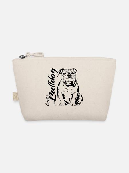 ENGLISH BULLDOGGE English Bulldog Wilsigns Dogs - Organic Pouch - nature - Front