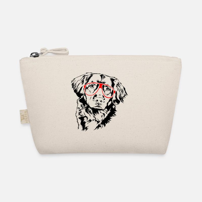 NOVA SCOTIA DUCK TOLLING RETRIEVER Brille Wilsigns - Bio-Täschchen - Natur