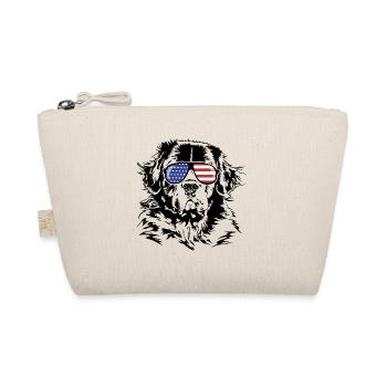 LANDSEER America Flag Dogs Dog Wilsigns - Trousse biologique - nature - Devant