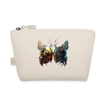 Les abeilles au look futuriste - Trousse biologique - nature - Devant
