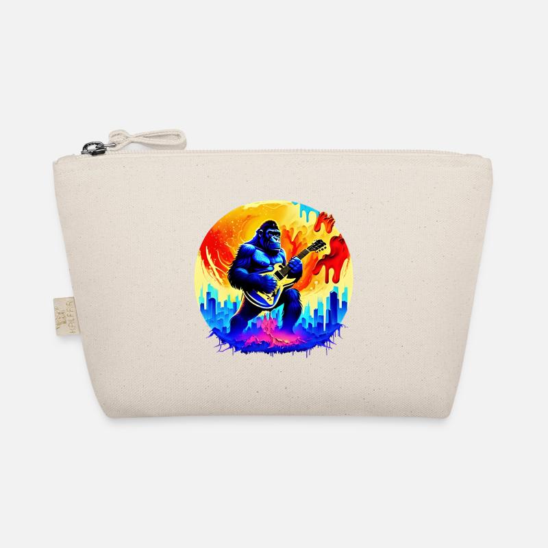 Gorilla plays guitar Organic Pouch