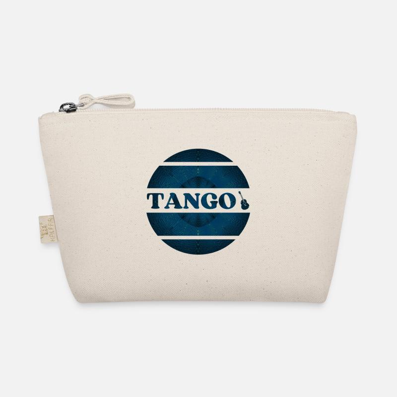 Design de tango bleu pour danseurs de tango Trousse biologique