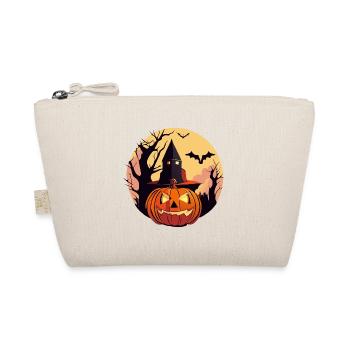 Haunted Halloween Moonlight - Organic Pouch - nature - Front