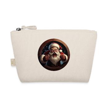 Angry Santa - Trousse biologique - nature - Devant
