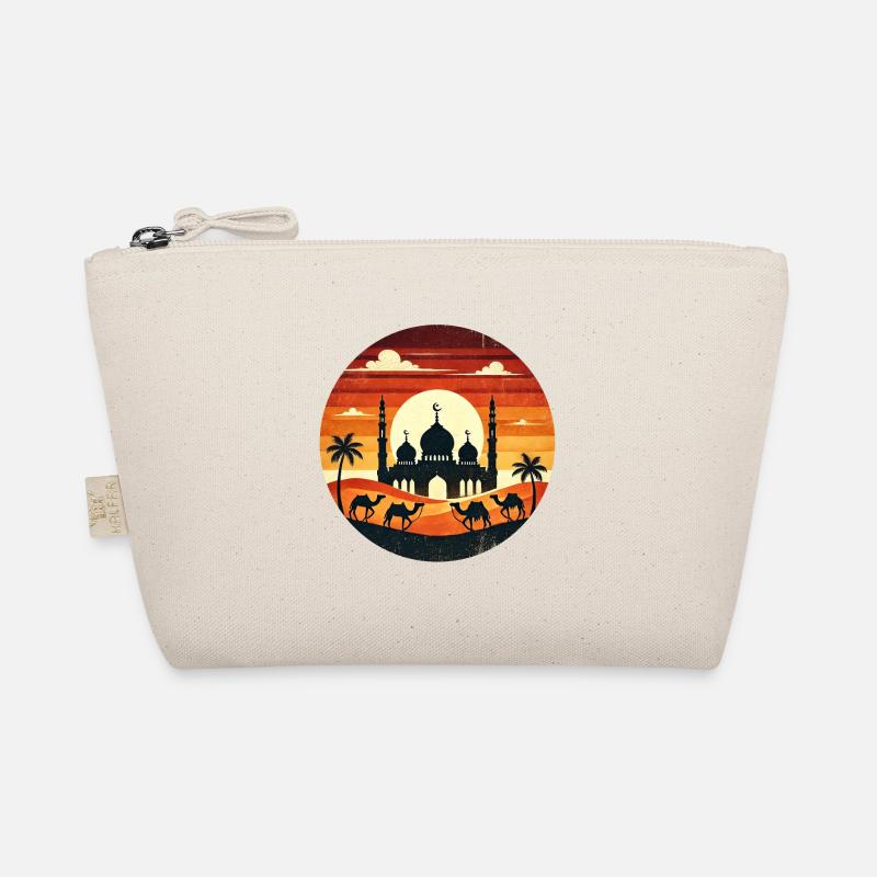 Marrakesh Mosque sunset Organic Pouch