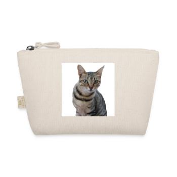 Cat cat sweet kitten - Organic Pouch - nature - Front