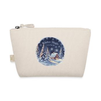Winter Magic is in the Air – Winter Landscape - Organic Pouch - nature - Front
