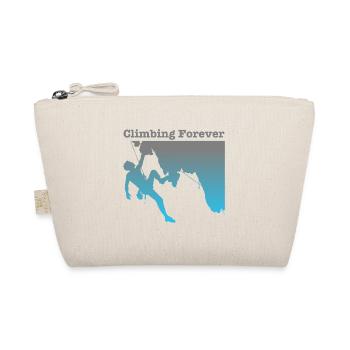 Climbing Forever / climbing sport forever - Organic Pouch - nature - Front