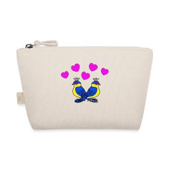 Birds Love Hearts Relation Saint-Valentin - Trousse biologique - nature - Devant