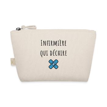 infirmière qui déchire - Trousse biologique - nature - Devant