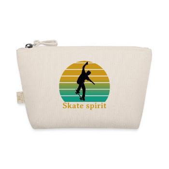 Skate spirit - Organic Pouch - nature - Front