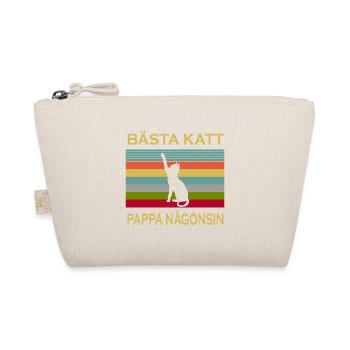 Beste Katze Papa aller Zeiten Beste Katze Papa Kätzchen - Bio-Täschchen - Natur - Vorne