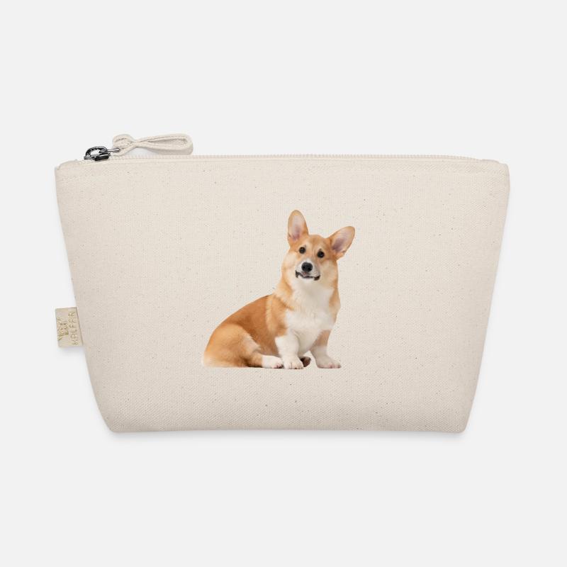Chien Corgi mignon Trousse biologique