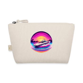 Wonderful boat design - Organic Pouch - nature - Front